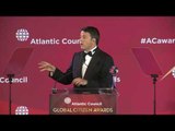New York - Renzi riceve il premio 'Global Citizen' (19.09.16)