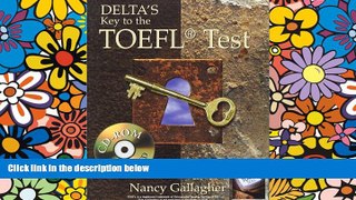 Big Deals  Delta s Key to the TOEFL Test (Book and CD-Rom Edition)  Best Seller Books Best Seller
