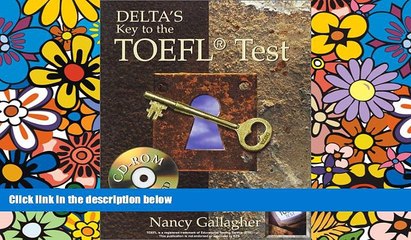 Big Deals  Delta s Key to the TOEFL Test (Book and CD-Rom Edition)  Best Seller Books Best Seller