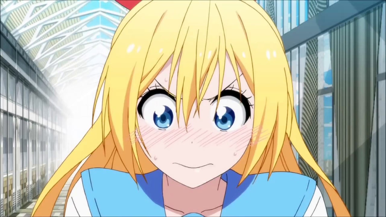 (ニセコイTV) Nisekoi Episode 19 scene -Raku get's mad and...- ENG SUBBED