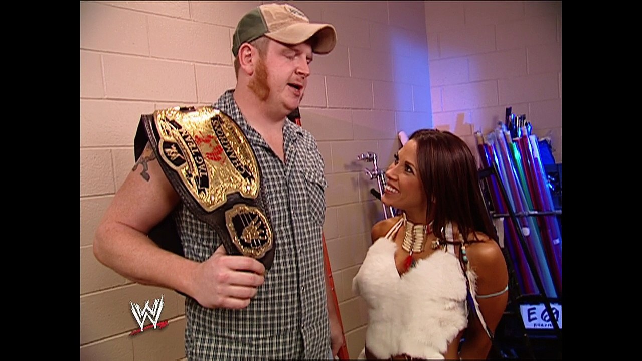 Trevor Murdoch, Mickie James and Lance Cade Backstage Segment video Dailymotion
