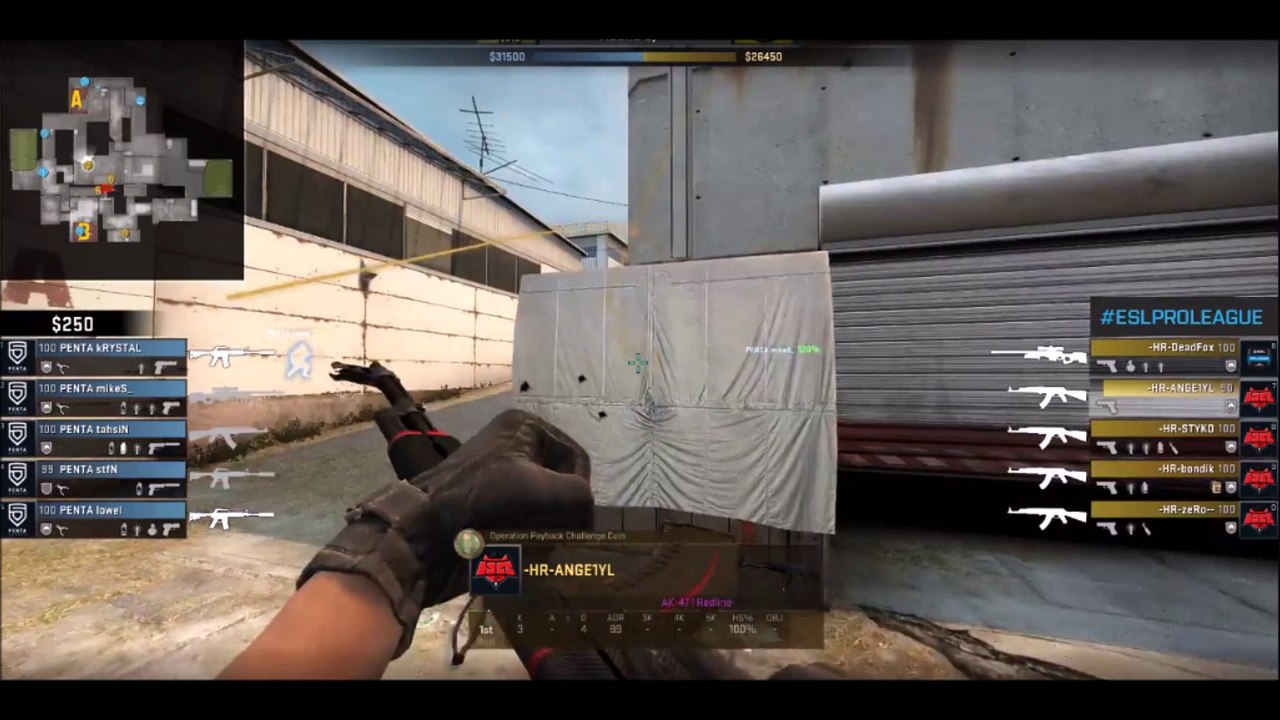 Penta sports vs. hellraisers (csgo)