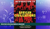 EBOOK ONLINE  Introduction to African Civilizations  PDF ONLINE