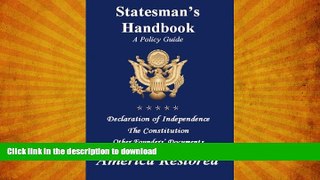 READ  Statesman s Handbook: a Policy Guide  GET PDF
