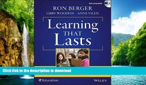 READ  Learning That Lasts, with DVD: Challenging, Engaging, and Empowering Students with Deeper