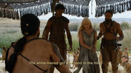 Télécharger la video: Game of Thrones Season 6: Episode #1 Clip - Daenerys meets Khal Moro (HBO)