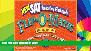 Big Deals  Kaplan SAT Vocabulary Flashcards Flip-O-Matic, 2nd edition  Best Seller Books Best Seller