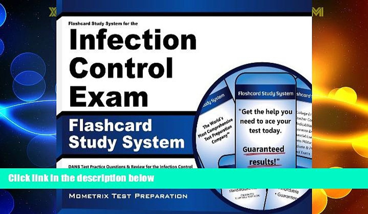 Big Deals  Flashcard Study System for the Infection Control Exam: DANB Test Practice Questions