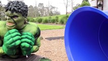 Spidergirl Vs Zombie Ironman w Spiderman Hulk & Joker - Superhero Time part 3