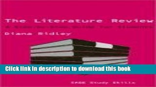 [PDF] The Literature Review: A Step-by-Step Guide for Students (SAGE Study Skills Series) Full