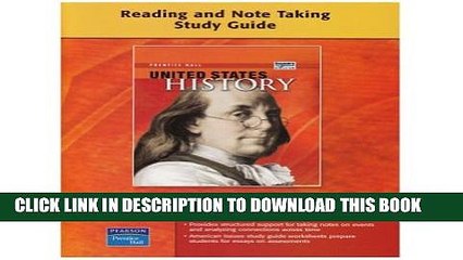 [PDF] UNITED STATES HISTORY SURVEY READING AND NOTETAKING STUDY GUIDE         ON-LEVEL 2008C Full