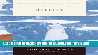 New Book Babbitt (Modern Library Classics)