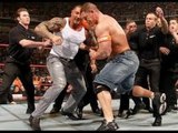 Wow Batista return to wwe raw 27_06_2016 and attack John Cena but look whats happen - YouTube
