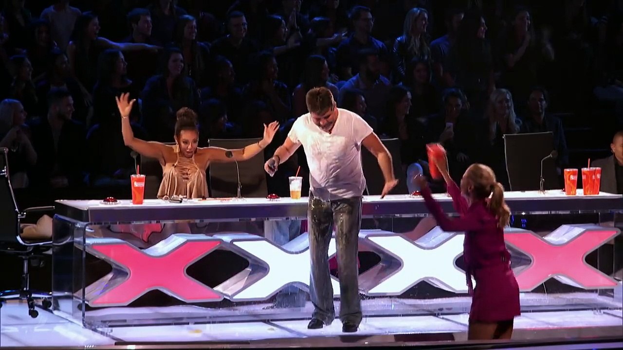 Why Do People Throw Water at Simon Cowell America's Got Talent 2016