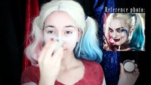 SUICIDE SQUAD: Joker Harley Quinn Mini Film Makeup Tutorial   GIVEAWAY!!