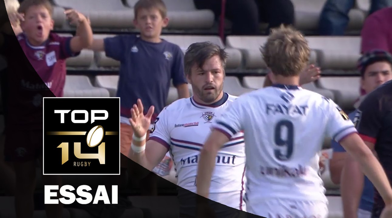 TOP 14 ‐ Essai 1 Adam ASHLEY-COOPER (UBB) – Bordeaux-Bègles-Lyon – J6 – Saison 2016/2017