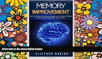 Big Deals  Memory improvement: The ULTIMATE Guides to train the brain : Memory improvement, Speed