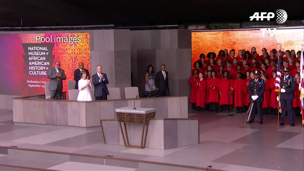 Obama opens new African American Museum