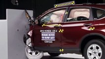 2012 Honda CR-V small overlap IIHS crash test