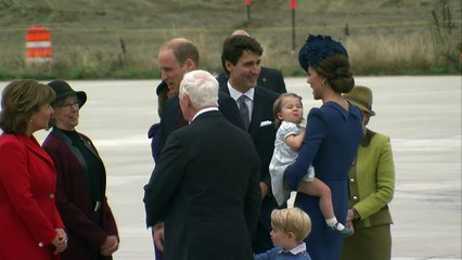 Prince George leaves Trudeau hanging on Canada visit