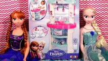 Play Doh Disney Frozen Kitchen Toy MySize Anna & MySize Elsa Dolls Cozinha Küche Cucina кухня 부엌