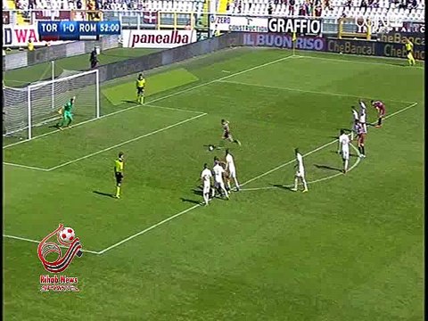 اهداف مباراة ( تورينو 3-1 روما ) الدوري الايطالي