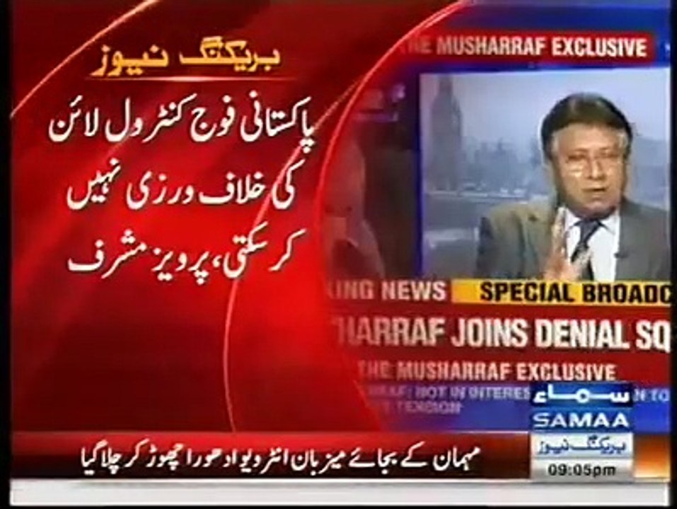 Pervez Musharraf leaves Indian Anchor Arnab Goswami Speechless & Show Goes Off Air