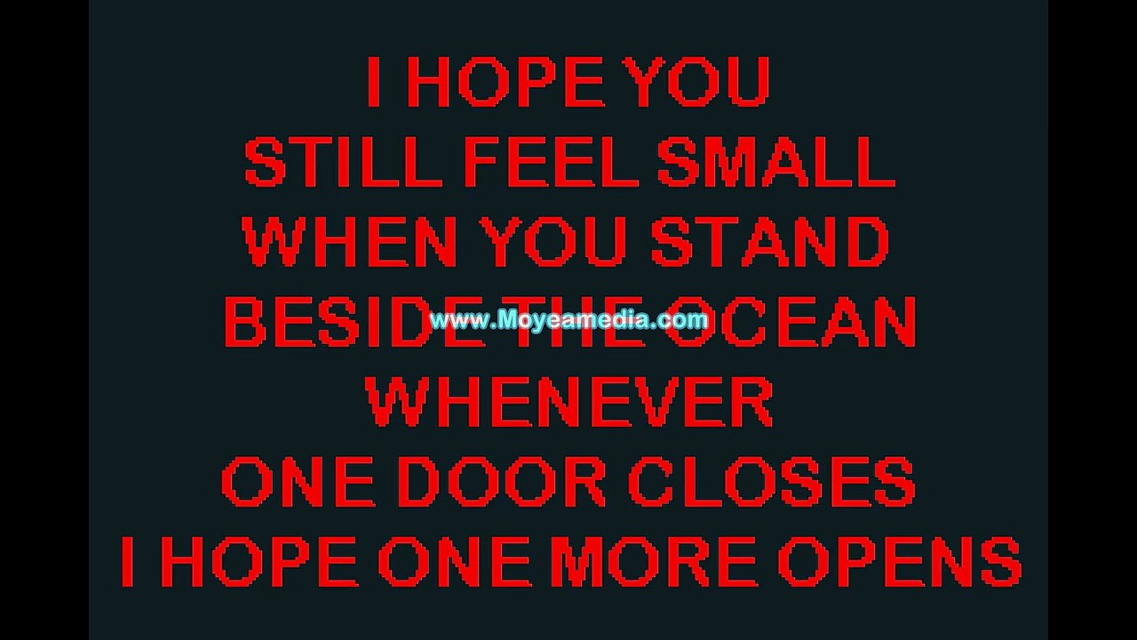 Lee Ann Womack - I Hope You Dance SC [HD Karaoke]