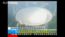 China begins operating giant telescope to explore deep space