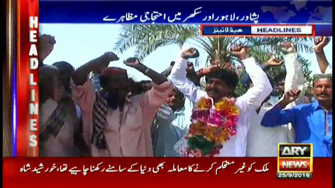 Headlines 1800 25th September 2016