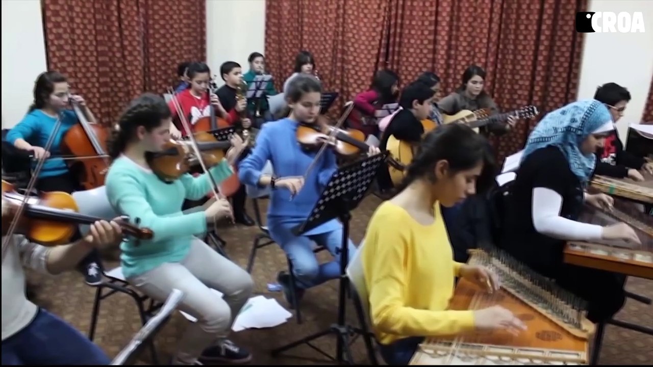 Le conservatoire Edward Saïd à Gaza, Palestine