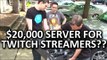 Why would Twitch streamers need a $20,000 server?? N3RDFUSION Visit