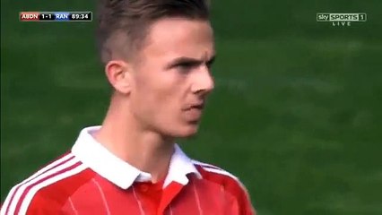 James Maddison Amazing freekick  - Aberdeen 2-1 Rangers