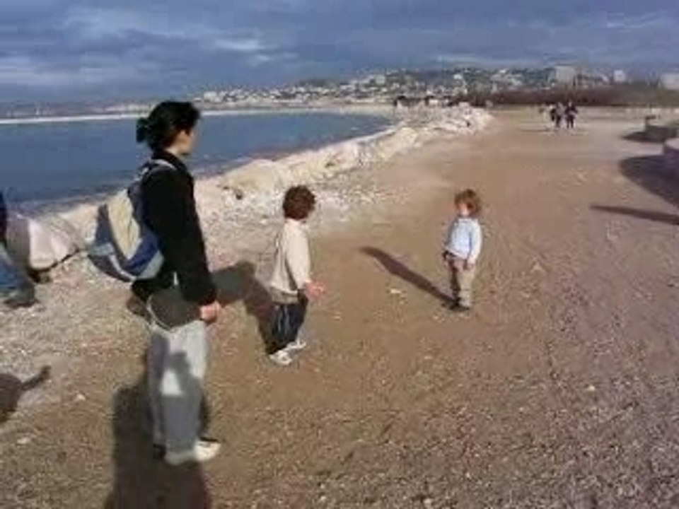 Thémis à la plage