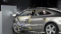2012 Volkswagen CC small overlap IIHS crash test