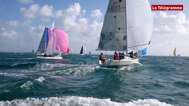 Voile. Atlantique Le Télégramme. Un final de toute beauté