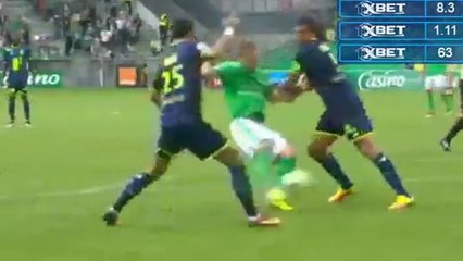 1-0 Robert Beric Goal HD - Saint Etienne 1-0 Lille 25.09.2016 HD