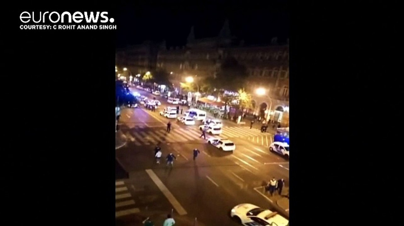 Hungary investigates Budapest explosion which injured police