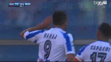 Rey Manaj Amazing Goal - Genoa CFC 1-1 Pescara (25/09/2016)