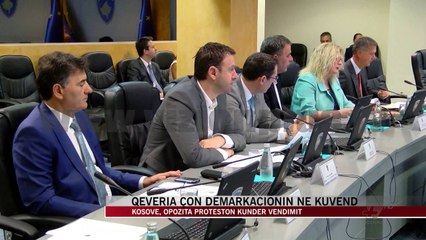 Kosovë, qeveria çon demarkacionin në kuvend - News, Lajme - Vizion Plus