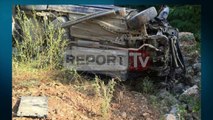 Report TV - Aksident rrugor në Bulqizë, 3   të vdekur dhe një i plagosur