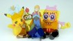 Peppa Pig SpongeBob Squarepants Hulk Frozen Elsa & Anna Toys in Surprise Eggs for Kids !_3