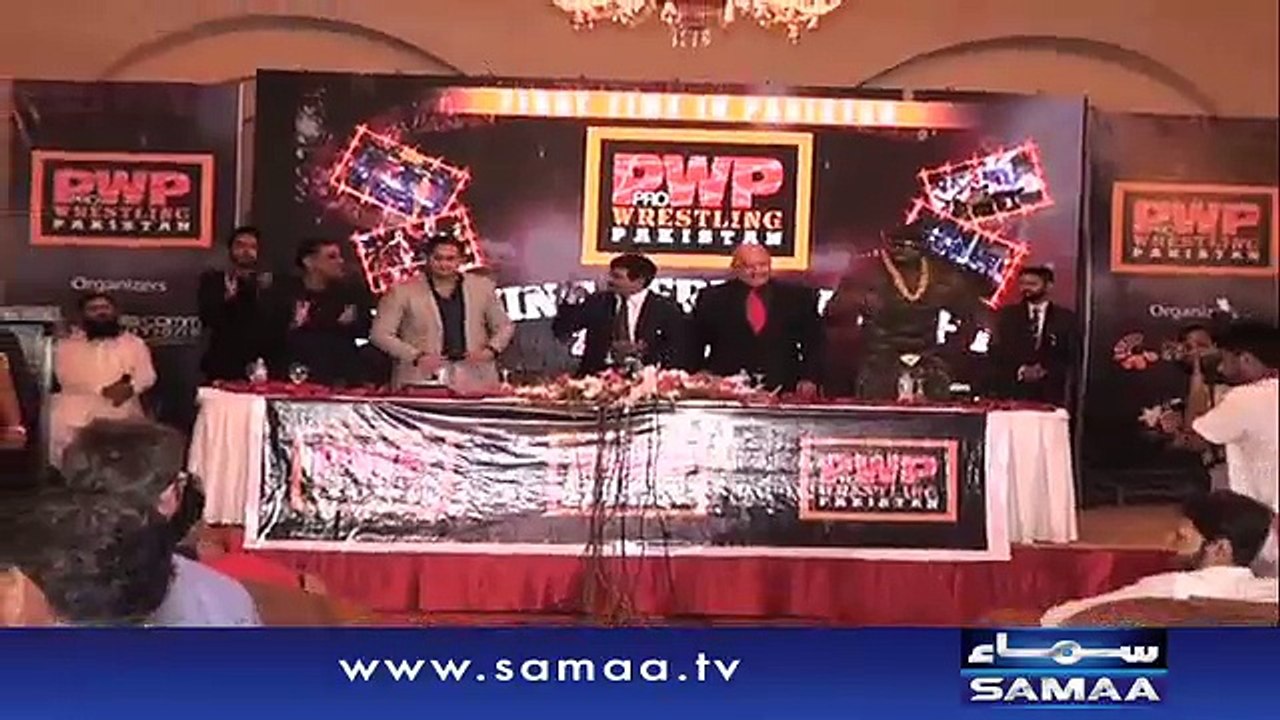 World’s top professional wrestlers to be seen in action in Pakistan  SAMAA TV