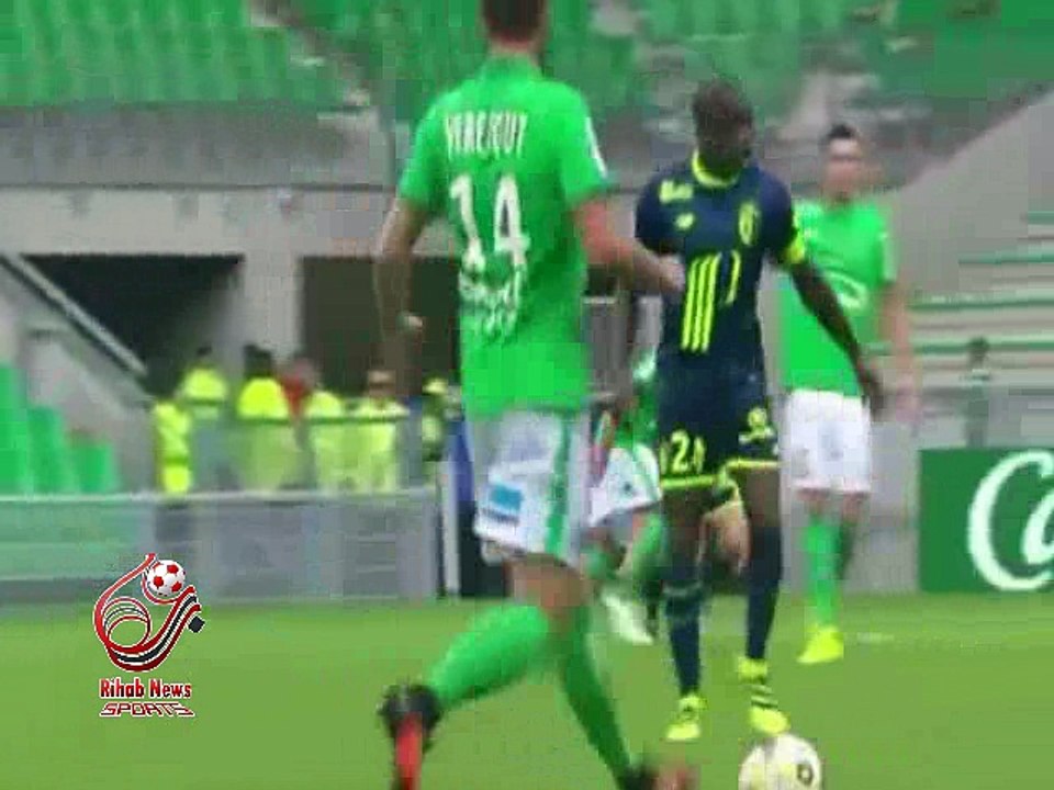 اهداف مباراة ( سانت إيتيان 3-1 ليل ) الدوري الفرنسي