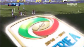 All Goals Italy Serie A - 25.09.2016 Genoa 1-1 Pescara Calcio