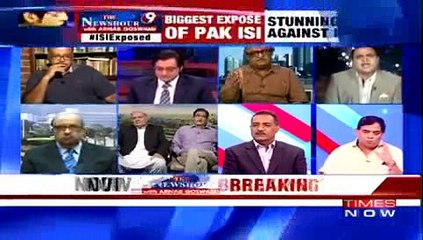 Intensive Fight Between Fawad Chaudhary & Tarek Fatah In Indian Show