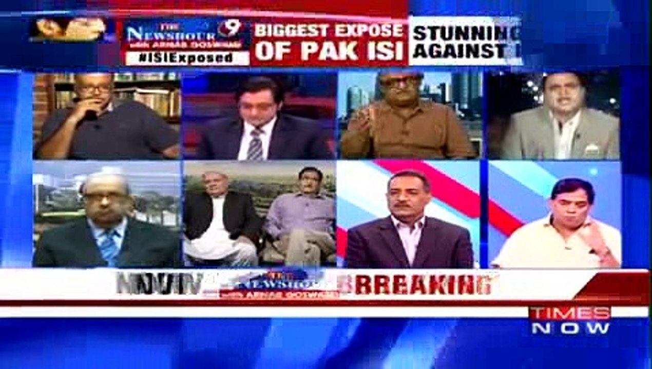 Intensive Fight Between Fawad Chaudhary & Tarek Fatah In Indian Show