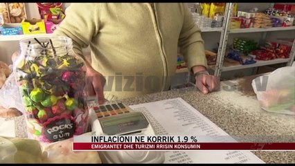 Inflacioni në korrik në vlerën 1.9 % - News, Lajme - Vizion Plus