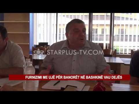 FURNIZIMI ME UJË PËR BANORËT NË BASHKINË VAU DEJËS