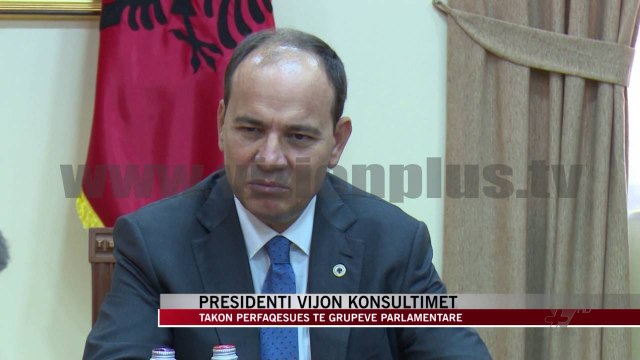 Presidenti takon përfaqësues të grupeve parlamentare - News, Lajme - Vizion Plus